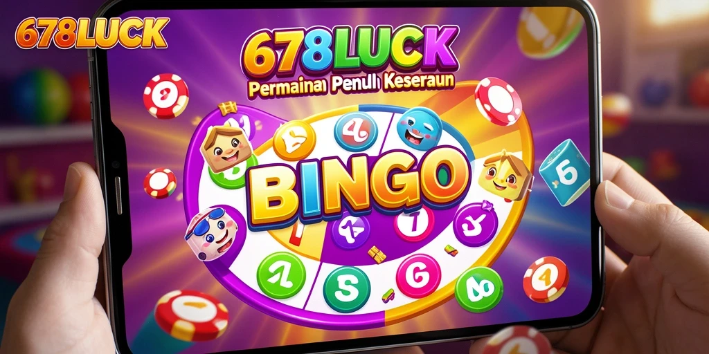 Screenshot gameplay Bingo di 678LUCK yang menampilkan suasana permainan yang seru.