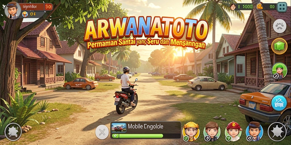 Screenshot dari gameplay ARWANATOTO yang mengasyikkan dan penuh warna.