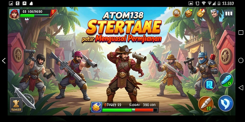 Gameplay seru dengan strategi mendalam di ATOM138.
