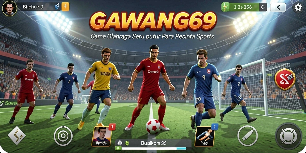 Tampilan gameplay kompetitif dalam GAWANG69 yang menarik.