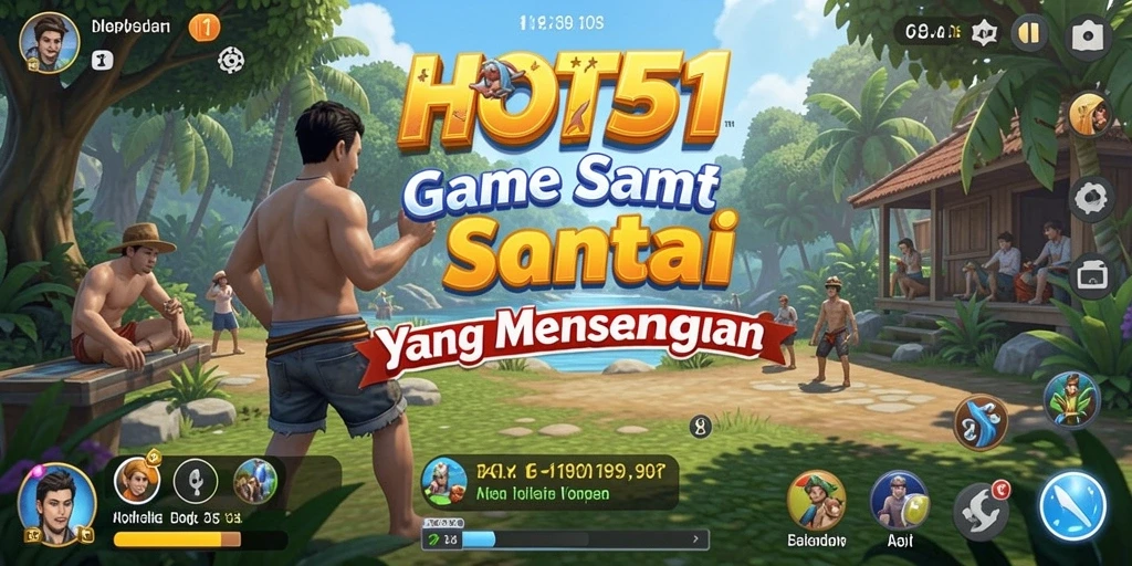 Screenshot HOT51 yang menunjukkan gameplay seru dan karakter-karakter menarik.