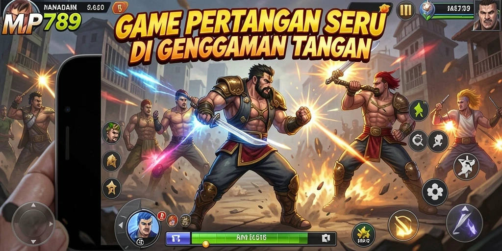 Tampilan gameplay Fighting yang intens dan seru dari MVP789.