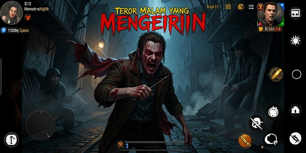 Screenshot menampilkan suasana mencekam di dalam S13.